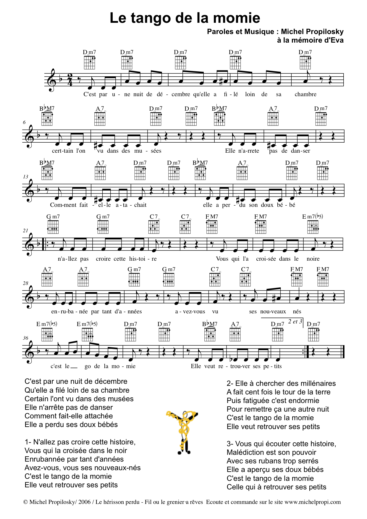 Le tango de la momie